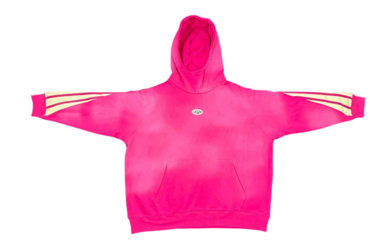 Arcaius half striped hoodie