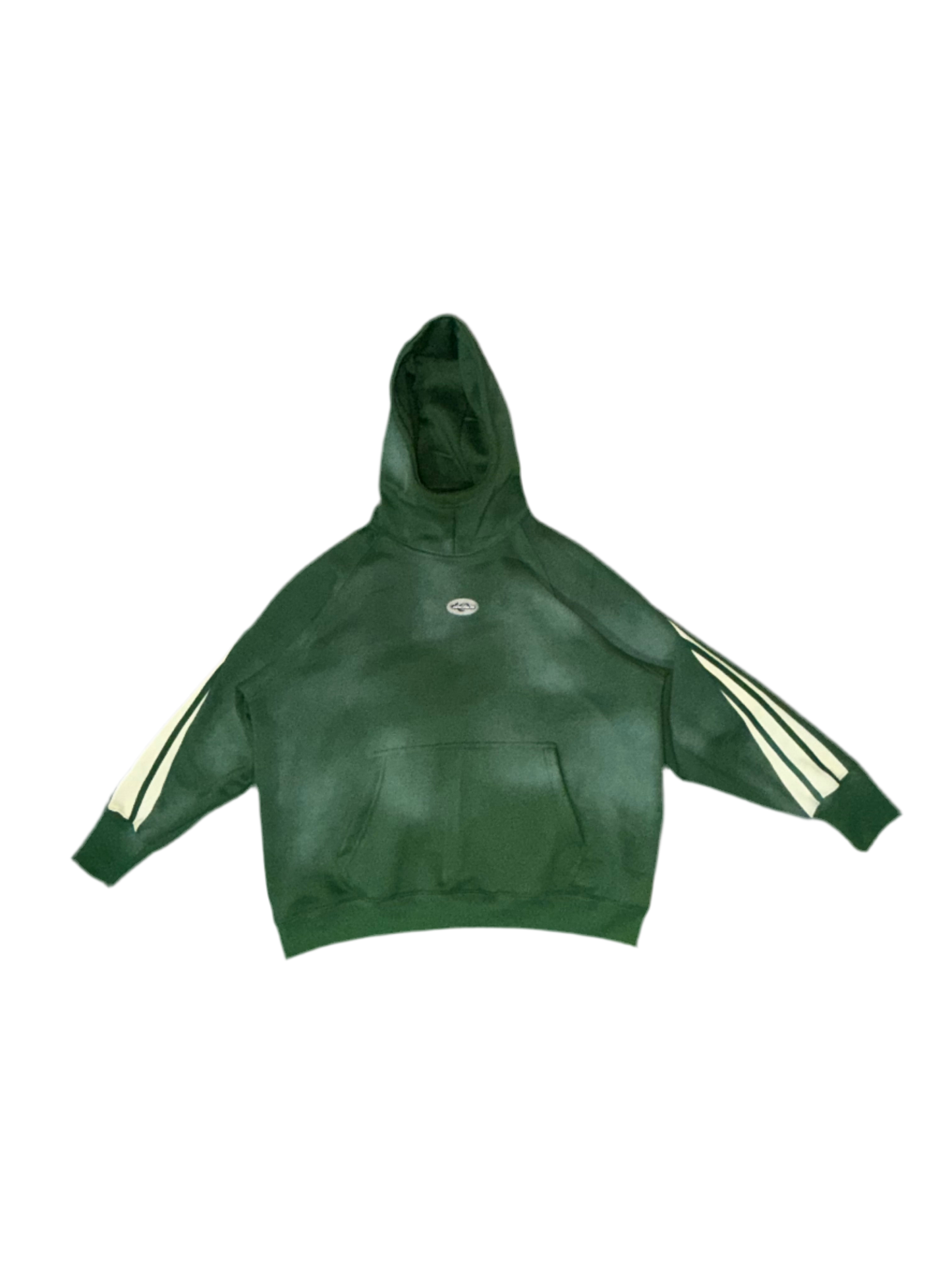 Arcaius half striped hoodie