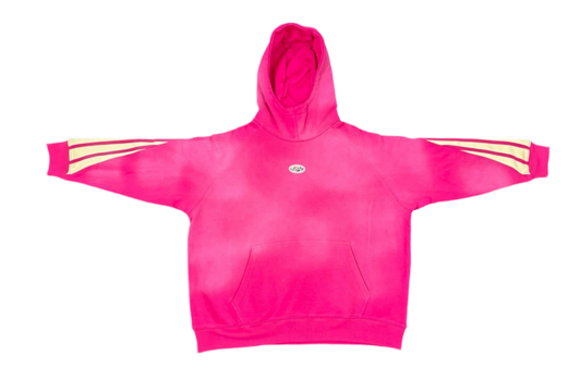 Arcaius half striped hoodie